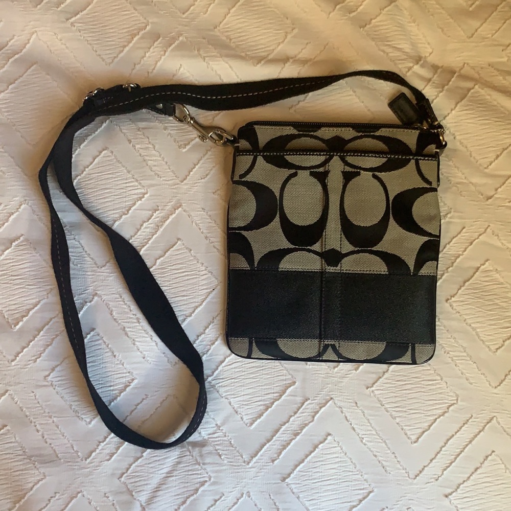Coach cross body black